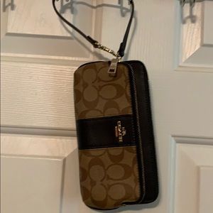 Coach wristlet
